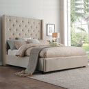 Homelegance Fairborn Queen Upholstered Platform Bed 5877BE-1* IMAGE 7