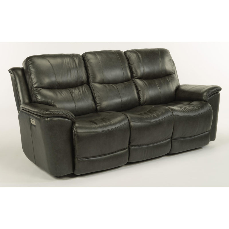 Flexsteel Cade Power Reclining Leather Match Sofa 1183-62PH 637-00 IMAGE 2