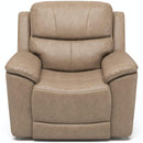 Flexsteel Cade Power Leather Match Recliner 1183-50PH 637-80 IMAGE 2