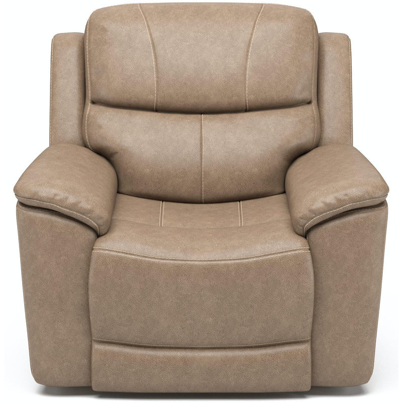 Flexsteel Cade Power Leather Match Recliner 1183-50PH 637-80 IMAGE 2