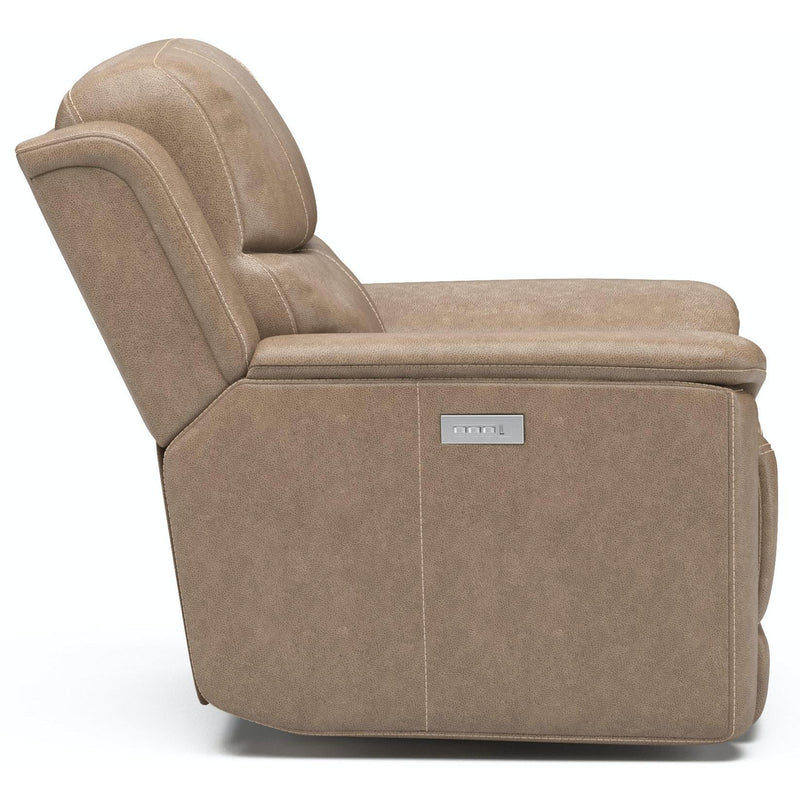 Flexsteel Cade Power Leather Match Recliner 1183-50PH 637-80 IMAGE 3