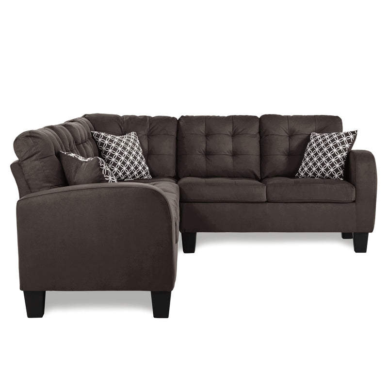Homelegance Sinclair Fabric 2 pc Sectional 8202CH*SC IMAGE 2
