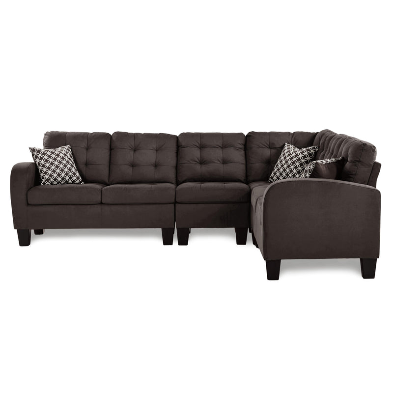 Homelegance Sinclair Fabric 2 pc Sectional 8202CH*SC IMAGE 3