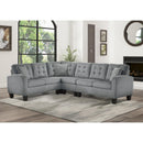 Homelegance Sinclair Fabric 2 pc Sectional 8202GRY*SC IMAGE 5