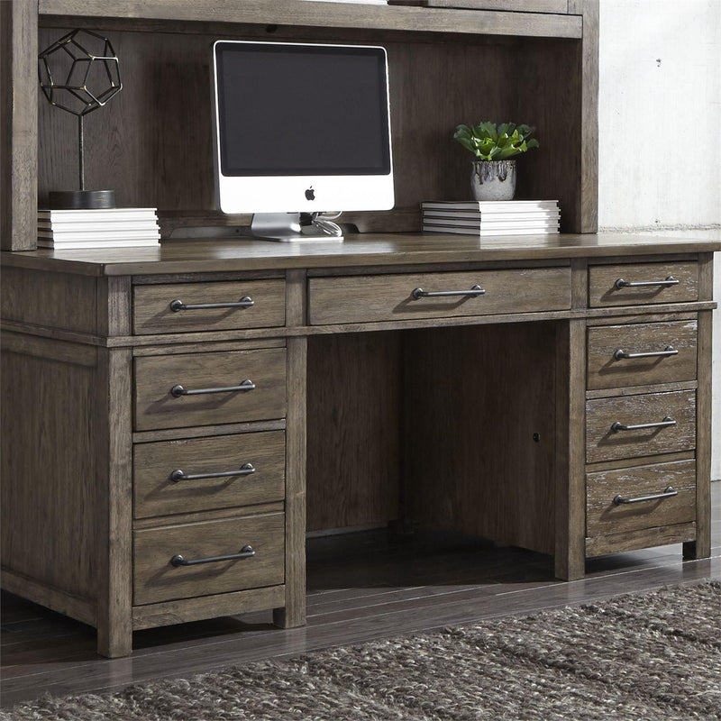 Liberty Furniture Industries Inc. Office Desk Components Hutch 473-HO-CHS IMAGE 3