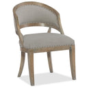 Hooker Furniture 5750-75300-MWD Boheme Garnier Barrel Back Chair IMAGE 1