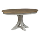 Liberty Furniture Industries Inc. Oval Farmhouse Reimagined Counter Height Dining Table with Pedestal Base 652-DR-PDS IMAGE 3