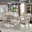 Liberty Furniture Industries Inc. Farmhouse Reimagined Counter Height Dining Table with Trestle Base 652-DR-TRS IMAGE 9