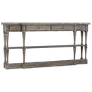 Hooker Furniture 5620-85001-LTGY Sanctuary Four-Drawer Console IMAGE 1