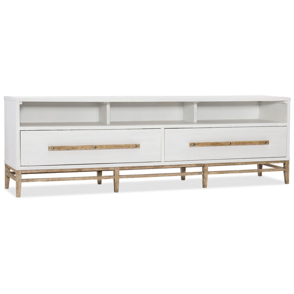 Hooker Furniture 1620-55488-WH Urban Elevation Low Entertainment Console IMAGE 1