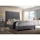  Crown Mark Chantilly Queen Upholstered Platform Bed 5265GY-Q-HB/5265GY-Q-FRW IMAGE 1