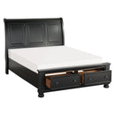 Homelegance Laurelin King Sleigh Bed with Storage 1714KBK-1EK* IMAGE 3