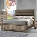  Crown Mark Matteo Full Upholstered Panel Bed B3200-F-HBFB/B3200-FT-RAIL IMAGE 3