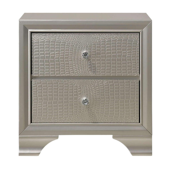  Crown Mark Lyssa 2-Drawer Nightstand B4300-2 IMAGE 1