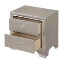  Crown Mark Lyssa 2-Drawer Nightstand B4300-2 IMAGE 3