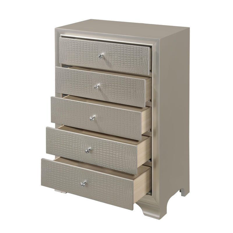  Crown Mark Lyssa 5-Drawer Chest B4300-4 IMAGE 3