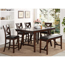  Crown Mark Vernon Counter Height Bench 2756-BENCH IMAGE 2