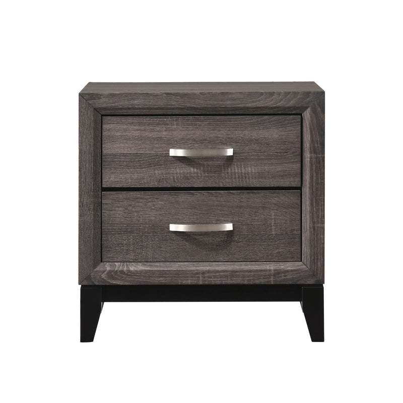  Crown Mark Akerson 2-Drawer Nightstand B4620-2 IMAGE 1