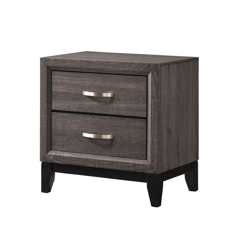  Crown Mark Akerson 2-Drawer Nightstand B4620-2 IMAGE 2