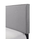  Crown Mark Erin Full Upholstered Platform Bed 5271GY-F-NH IMAGE 2