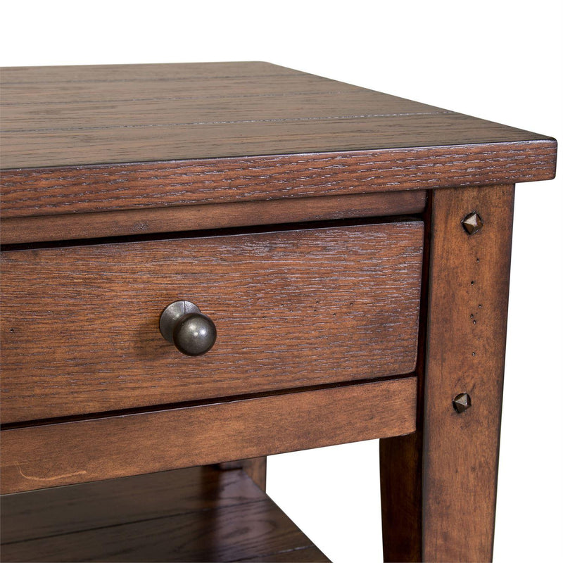 Liberty Furniture Industries Inc. Lake House Chairside Table 210-OT1021 IMAGE 4