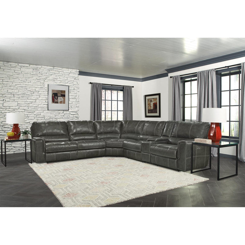 Parker Living Salinger Power Reclining Leather Match 6 pc Sectional MSAL#810P-TWI/MSAL#811LPH-TWI/MSAL#811RPH-TWI/MSAL#840-TWI/MSAL#850-TWI/MSAL#860-TWI