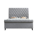  Crown Mark Kate Queen Upholstered Sleigh Bed 5103-Q-HB/5103-Q-FB/5103-KQ-RAIL IMAGE 1