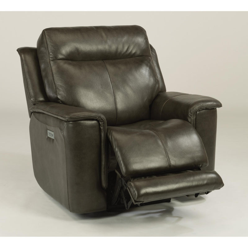 Flexsteel Miller Power Leather Match Recliner 1729-50PH 204-04 IMAGE 2