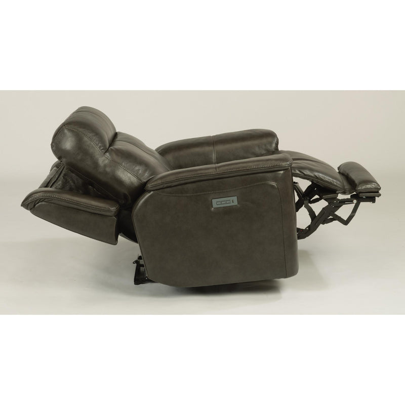 Flexsteel Miller Power Leather Match Recliner 1729-50PH 204-04 IMAGE 4
