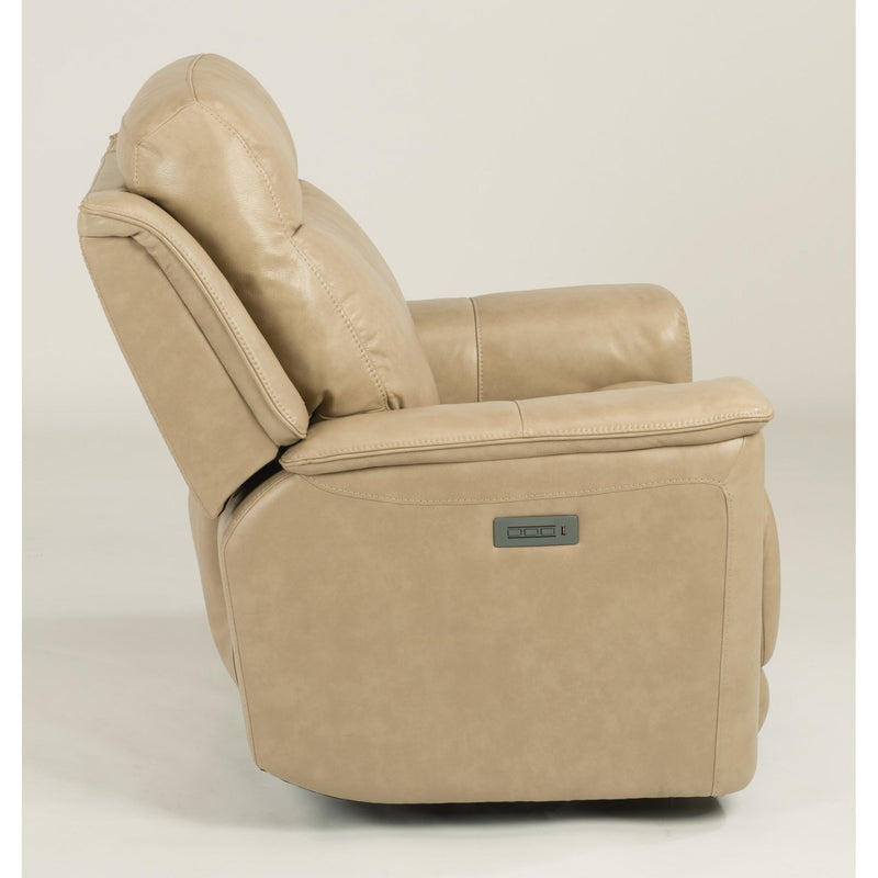 Flexsteel Miller Power Leather Match Recliner 1729-50PH 204-80 IMAGE 3