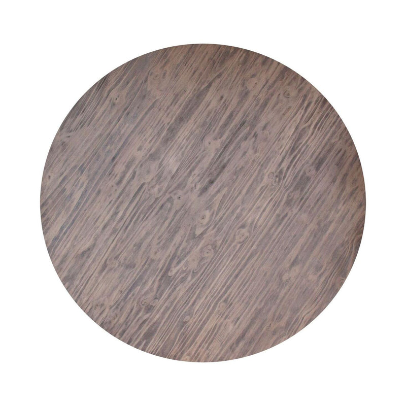 International Furniture Direct Round Bonanza Dining Table with Pedestal Base IFD410RND-T2/IFD410RND-B IMAGE 2