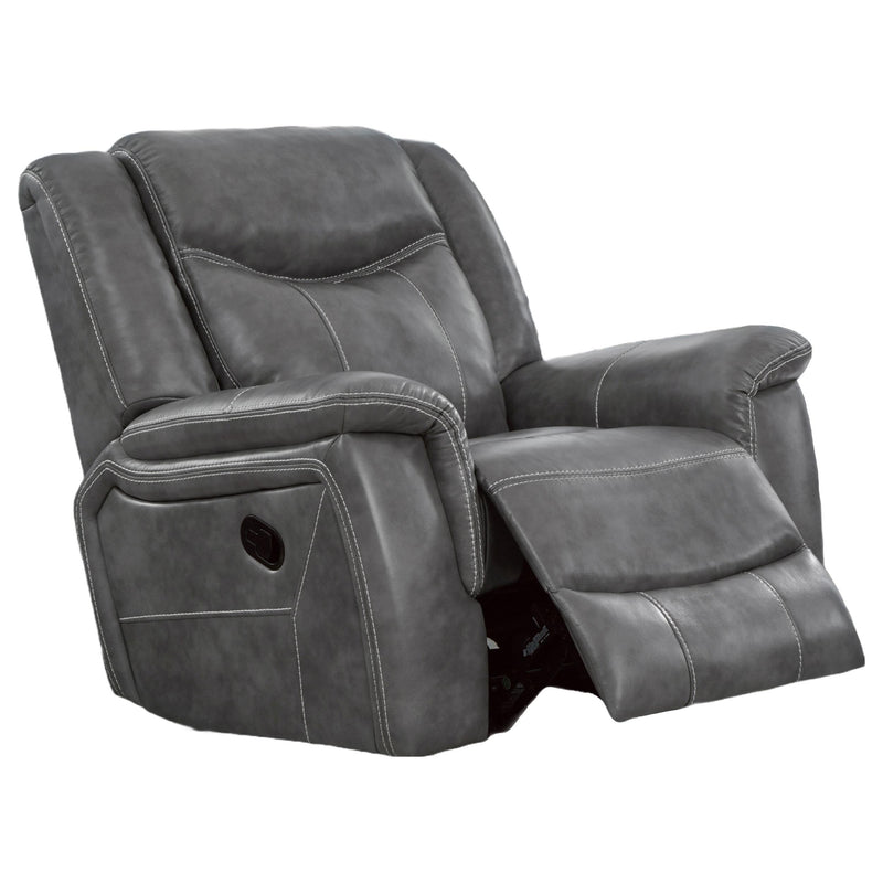 Coaster Furniture Conrad Glider Leatherette Recliner with Wall Recline 650356 IMAGE 2