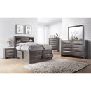  Elements International Emily 2-Drawer Nightstand EG100NS IMAGE 2