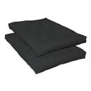  Coaster Furniture 2002 6" Promotional Futon Pad - Black IMAGE 1
