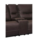 Parker Living Spartacus MSPA-PACKA(H)-CHO Chocolate 6 Piece Modular Power Reclining Sectional with Power Adjustable Headrests