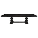 Coaster Furniture Phelps Dining Table with Trestle Base 121231 IMAGE 2