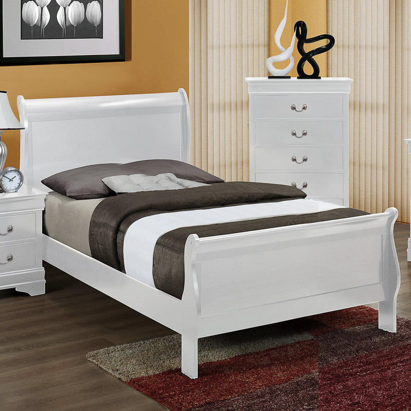  Crown Mark Louis Philip Twin Bed B3650-T-HBFB/B3650-T-RAIL IMAGE 1