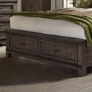  Liberty Furniture Industries Inc. Thornwood Hills King Bookcase Bed with Storage 759-BR-KBB IMAGE 4