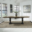  Liberty Furniture Industries Inc. Harvest Home Dining Table with Trestle Base 879-DR-TRS IMAGE 11
