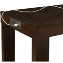  Elements International Hardy 4 pc Pub Height Dinette THY100BTSP IMAGE 2