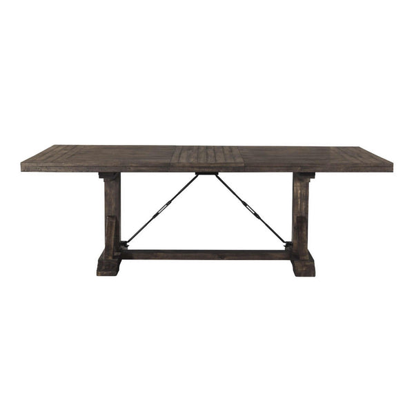 Elements International Finn Dining Table with Trestle Base DFN100DT/DFN100DB IMAGE 1