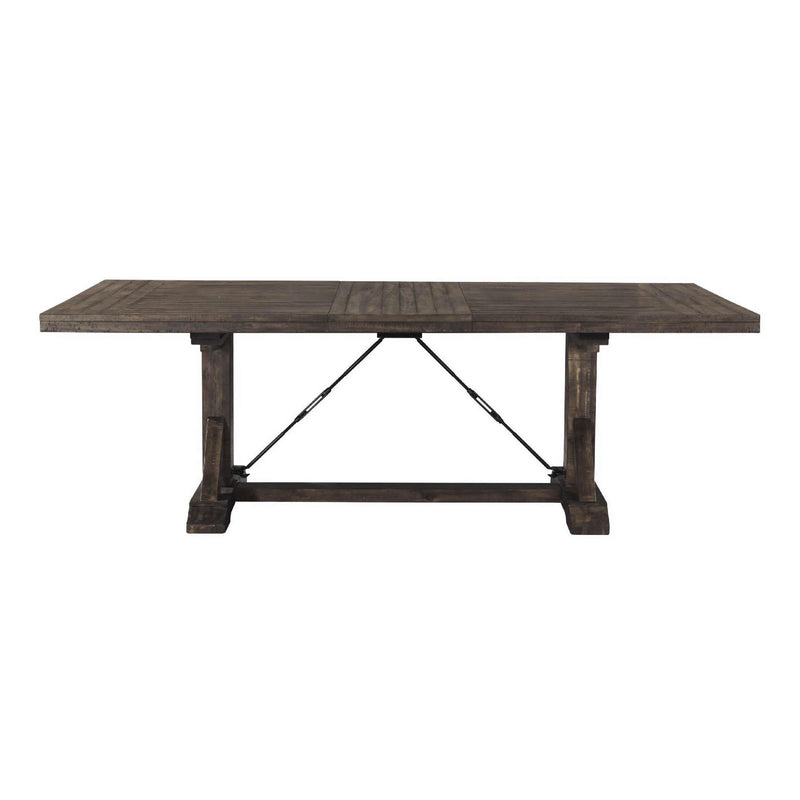 Elements International Finn Dining Table with Trestle Base DFN100DT/DFN100DB IMAGE 1