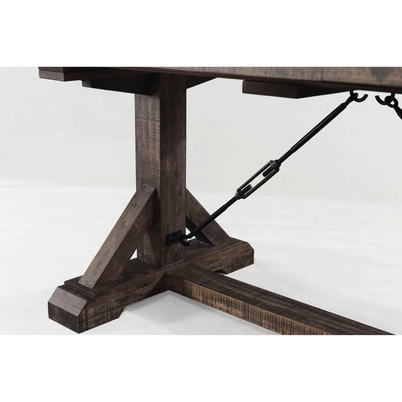 Elements International Finn Dining Table with Trestle Base DFN100DT/DFN100DB IMAGE 4