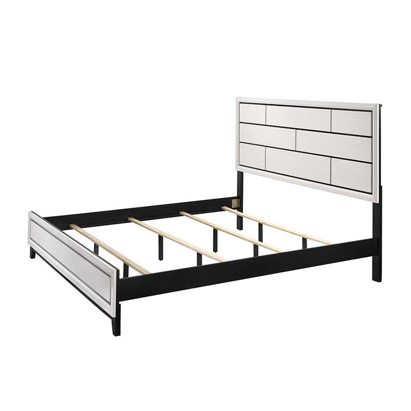  Crown Mark Akerson King Panel Bed B4610-K-HBFB/B4610-KQ-RAIL IMAGE 2