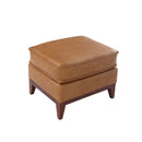 Leather Italia USA Newport Leather Ottoman 1669-6394-00177137 IMAGE 1