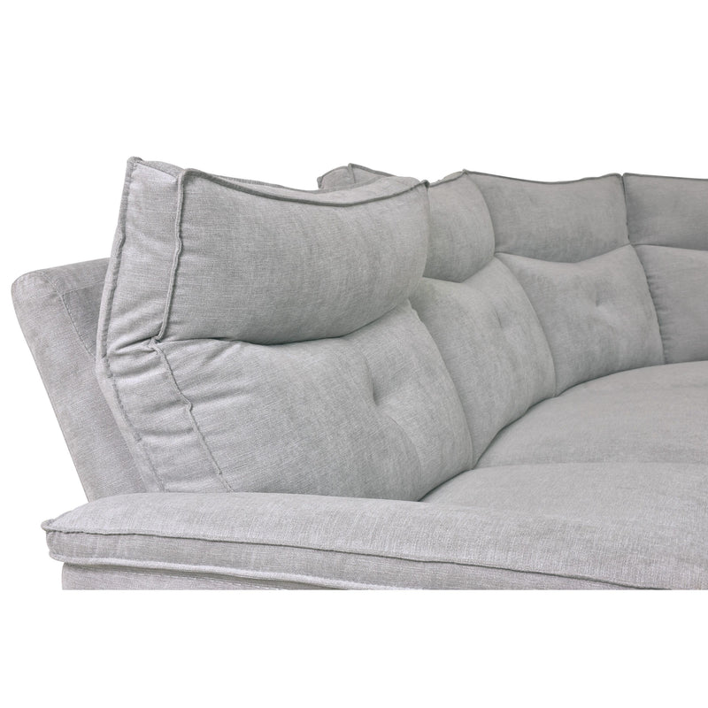 Homelegance Tesoro Power Reclining Fabric 6 pc Sectional 9509MGY*6LRPWH5R IMAGE 5