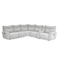 Homelegance Tesoro Reclining Fabric 6 pc Sectional 9509MGY*6LRRR IMAGE 1