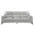 Homelegance Mischa Stationary Leather Match Sofa 9514SVE-3 IMAGE 1