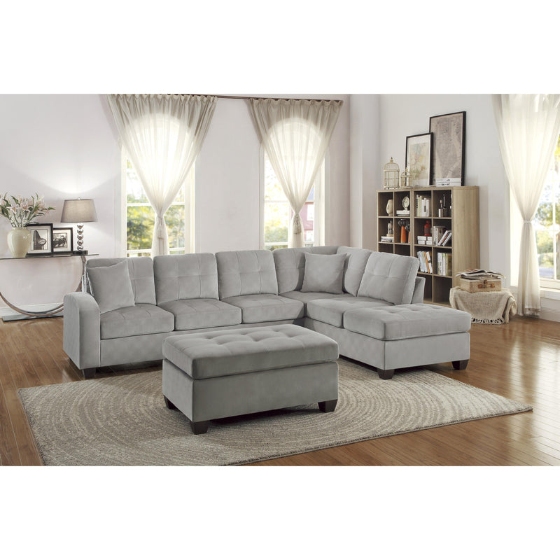 Homelegance Emilio Fabric 3 pc Sectional 8367TP*3 IMAGE 9
