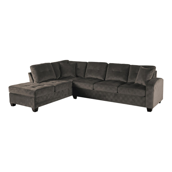 Homelegance Emilio Fabric 2 pc Sectional 8367CH* IMAGE 1